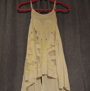 Strappy open back free people tank